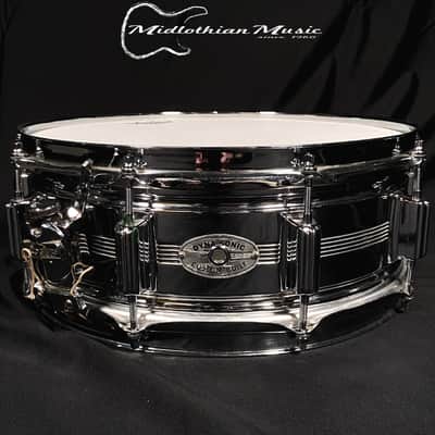 Rogers - Dyna Sonic - 14" x 5" Custom Built Vintage Snare Drum - Chrome Finish USED image 1