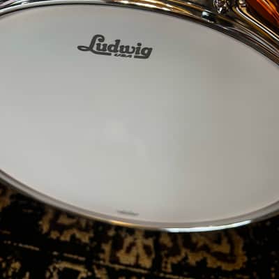 Ludwig LC662T Copper Phonic 6.5x14" 10-Lug Snare Drum with Tube Lugs - Polished Copper image 6