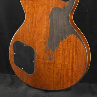 Gibson Murphy Lab Kirk Hammett "Greeny" 1959 Les Paul Standard Indian Rosewood Greeny Burst Ultra Heavy Aged image 11