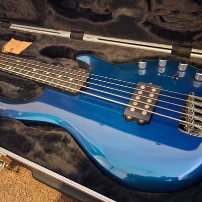 Ernie Ball Music Man BFR Stingray 5 2020 - Kinetic Blue image 3