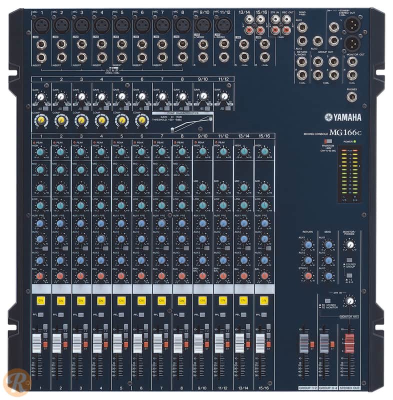 Yamaha MG166C 16 Channel Mixer image 1