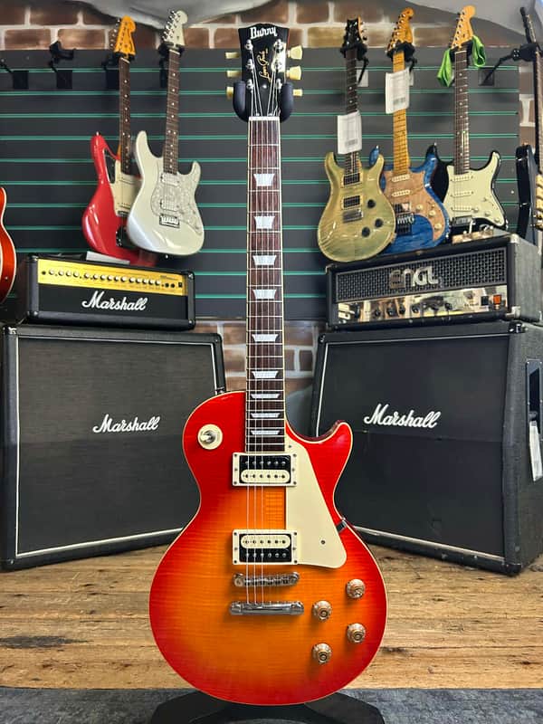 Burny Super Grade Cherry Sunburst 2018 Electric Guitar | Reverb UK