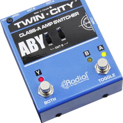 Radial Twin-City ABY Switcher - Blue image 3