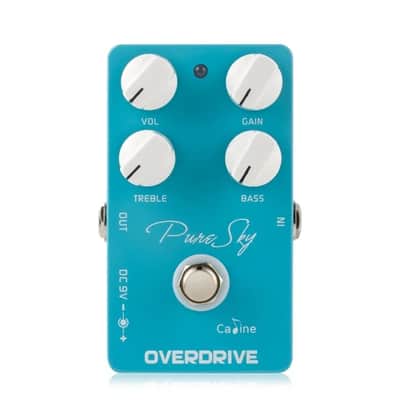 Caline CP-12 Pure Sky Overdrive Boost True Bypass,price include the import duty for US buyer image 1