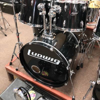Ludwig Accent Combo 5-piece Drum Kit - Black image 2