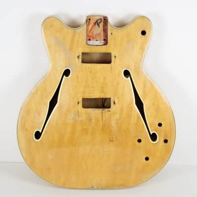 1967 Vintage Fender Coronado II XII Natural Maple ~Honest Killer RELIC~ BODY USA 1960s Early-CBS image 1