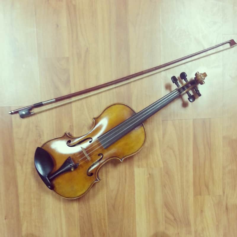 Quinlan & Fabish Monteleon Violin Antique Style Made in Chicago image 1