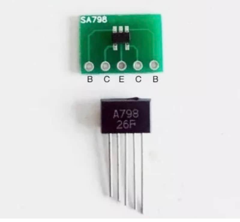 4pcs SMD replacement TR-909 dual transistors 2SA798 / RE-909 / SR-909 / NAVA 909 image 1