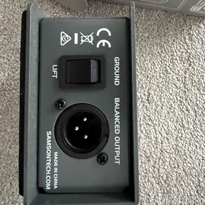 Samson MD1 S-Max Series Mono Passive Direct Box 2010s - Grey image 4