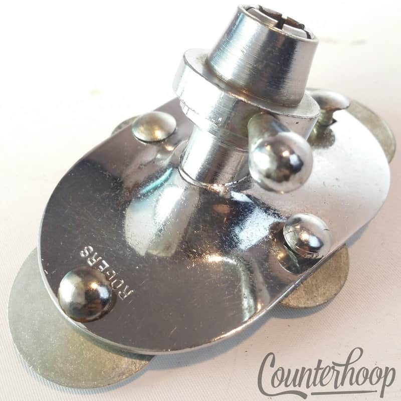 *Rogers Swivomatic Bass Tom Drum Mount Receiver/Cymbal/Spur Cleveland Powertone* image 1