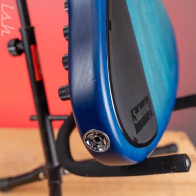 2023 Sadowsky Metroline Vintage J/J 5-String Bora Blueburst image 13