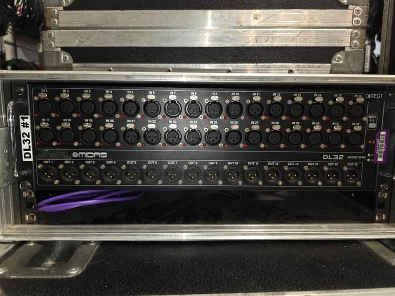 Midas DL32 32-Input 16-Output Stage Box Case NOT Included