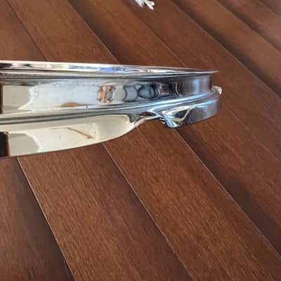 Ludwig 18 inch 1.6 triple flanged hoops 1970s - chrome image 4