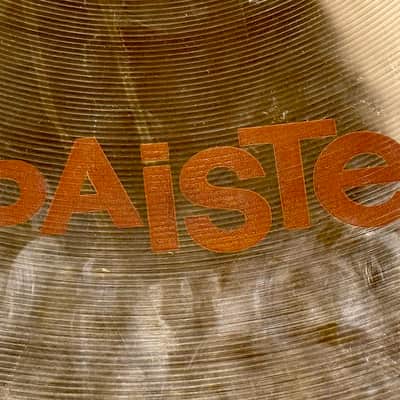 VINTAGE 22” Paiste 404 Ride 2458g image 9