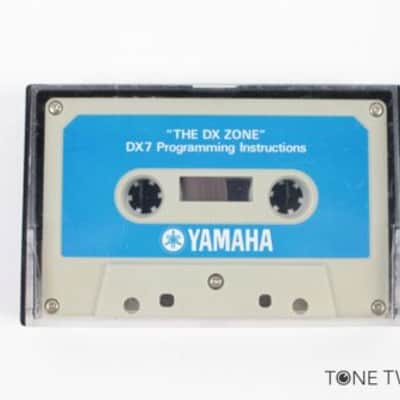 Yamaha The DX Zone DX7 DX9 Programming Instructions Tape VINTAGE SYNTH DEALER 2 image 1