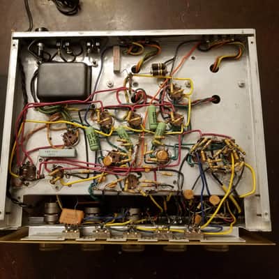 Knight 28 Watt Stereo Integrated Tube Amp EL84 40 Watt Max Hi-Fi KN735 KN-735 1962 image 3