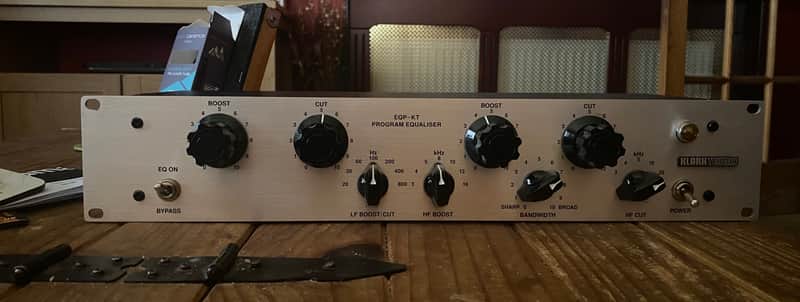 Klark Teknik EQP-KT Classic Tube Equalizer