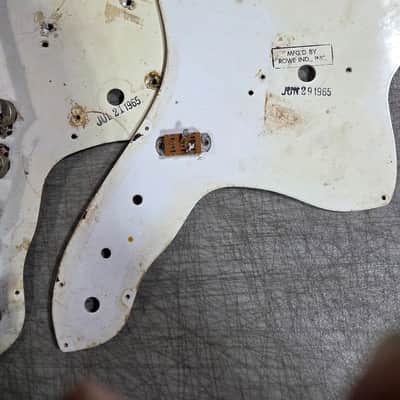 Vintage FOUR 1965 USA Harmony Silvertone Kay Electric Guitar Pickguards Luthier Parts #2 image 5