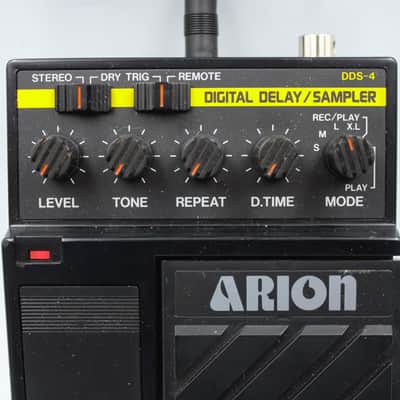 Arion DDS-4 Digital Delay Sampler Made in Japan Guitar Effect