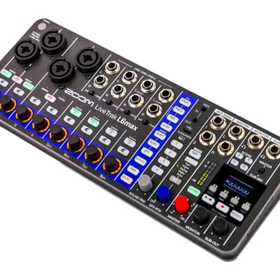 Zoom LiveTrak L6max 12-Channel Mixer + Recorder image 3