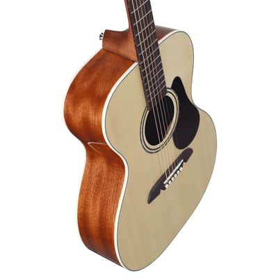 Alvarez Guitars Regent RF26 Folk/OM Acoustic Guitar Natural Gloss image 6