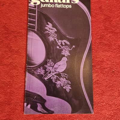 1970 Gibson Jumbo Flattops Catalog image 1