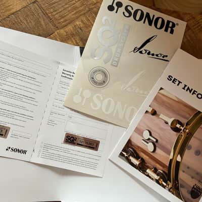 Sonor SQ2 Medium Beech 2023 - Black and White Gloss image 9