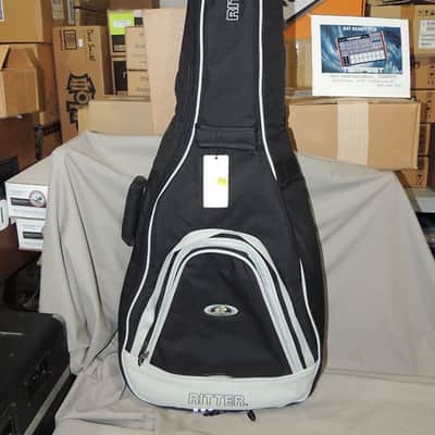 Ritter RG3000 D/SB Dreadnought Guitar Case Silk Grey / Black [Three Wave Music] image 2