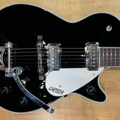 Gretsch G6128T-GH George Harrison Signature Duo Jet Electric Guitar 2024 - Black image 4