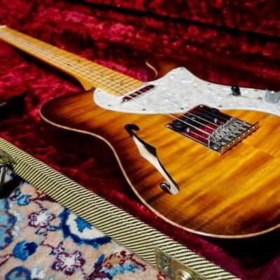 Fender American Thinline Select Telecaster  2013  Violin Burst image 16