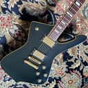 Ibanez IC400 Iceman Reissue || MANY upgrades - Black and Gold IC