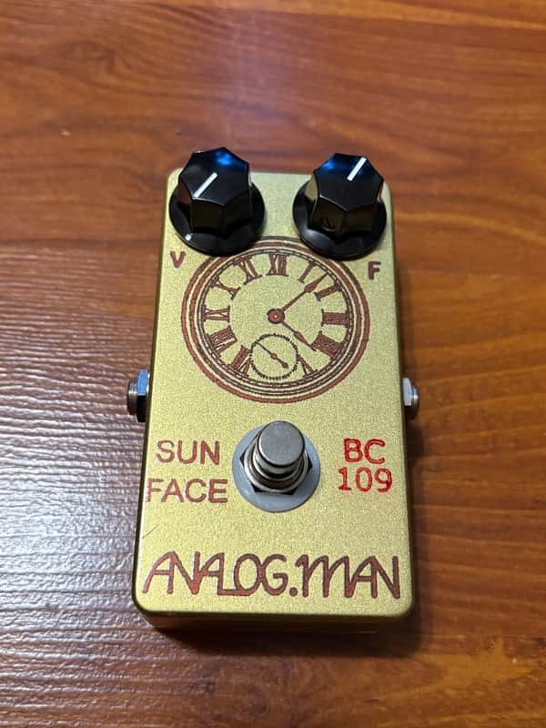 ギター analogman SUN FACE BC183 Analog Man Sun Face Fuzzface fuzz pedal