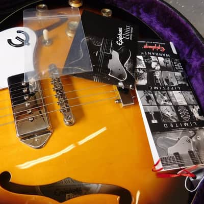 Epiphone Elitist 1965 Casino Reissue w / OHSC! Minty! image 7