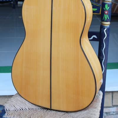Flamenco Guitar Juan Montes Rodriguez Cypress + Hardcase Blanca image 17