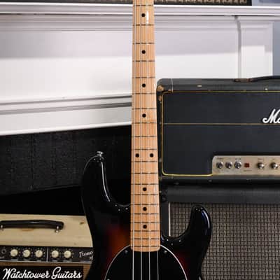 Ernie Ball Music Man Retro '70s StingRay Special 4 String Vintage Sunburst image 3