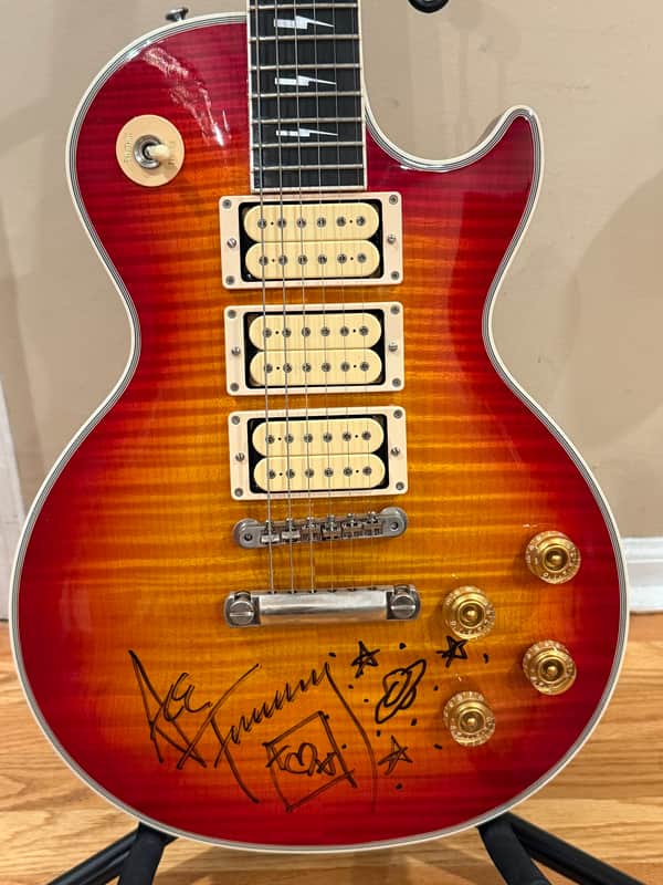 Gibson Custom Shop Ace Frehley Signature Les Paul Custom 1997 - Cherry Sunburst image 1