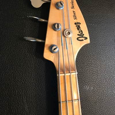 Ibanez Silver Series Precision Bass LAWSUIT 1977 "Sunburst" image 3