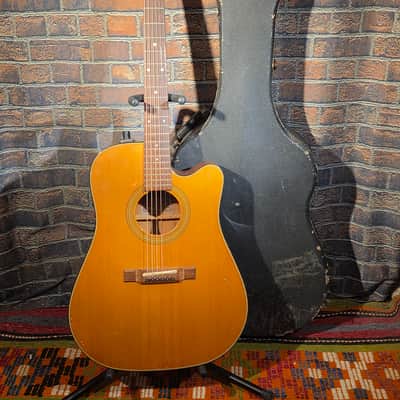 Vintage Japan 1980s Alvarez 5071 Acoustic Guitar Natural w/ OHSC image 25