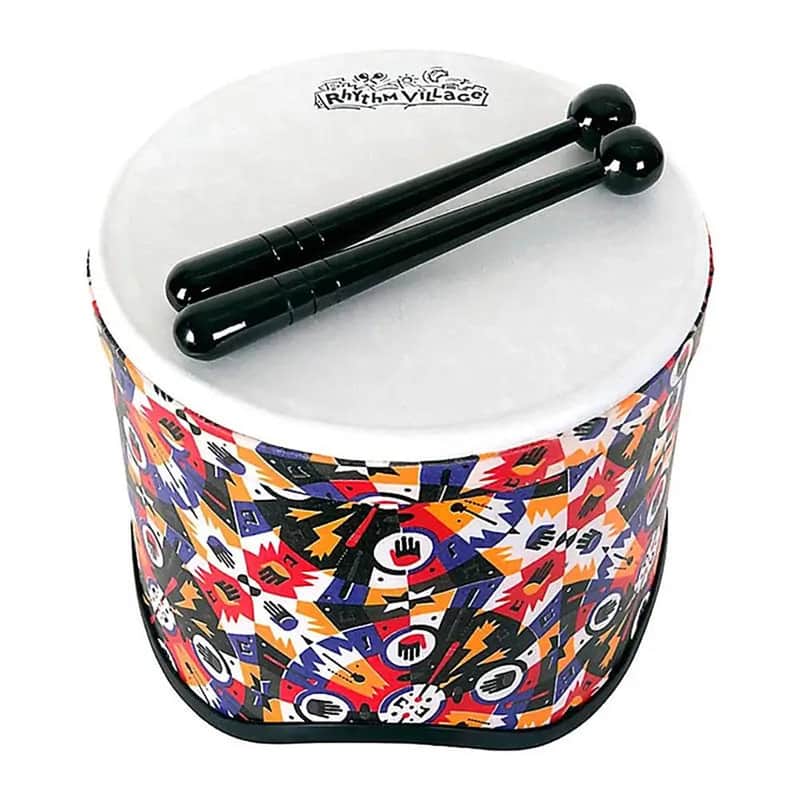 Rhythm Village Benkadi Club Series Tom w/Mallets, 10" image 1