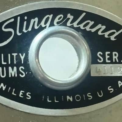 Slingerland model 203 12 lug Spitfire 5x14” COB Snare Drum 1979 - Chrome Over Brass image 7