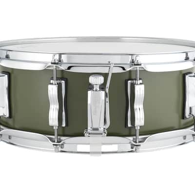Ludwig *Pre-Order* Classic Maple Heritage Green 5x14" Kit Snare Drum | Made in the USA | Special Order | Authorized Dealer image 2