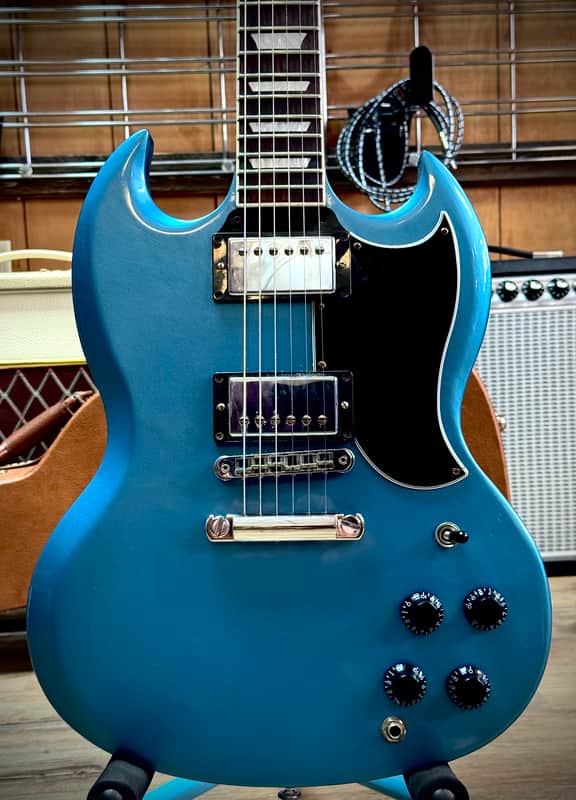 Gibson SG Standard Electric Guitar 2017 - Pelham Blue image 1