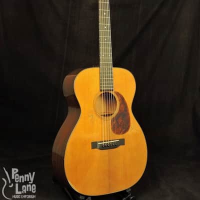 Pre-War Guitars Co. OM Orchestra Model Acoustic Guitar With Case Distress Level 2 image 2