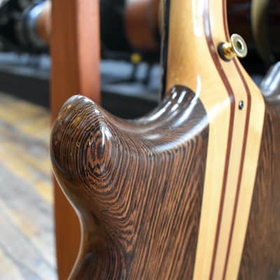 Alembic/Ellio Martina Brown Bass 1981 w/Ellio Martina Neck, Kahler Bridge, Hard Case image 12