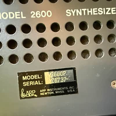 ARP 2600-P with 3604-P keyboard -great condition! image 18