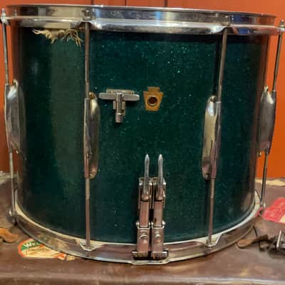 WFL/Ludwig 12 x 16 Dual Strainer Zephyr Lug Marching Snare image 3