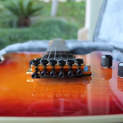 Franken-Tele w/h extra original Floyd rose bridge image 5