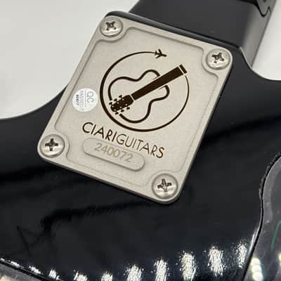 Ciari Travel Guitars Ascender Custom Classic Piano Black with Free Backpack! image 5