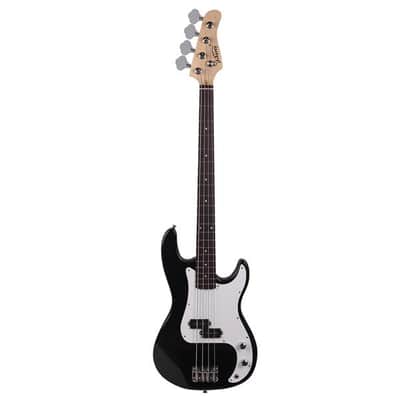 Glarry GP Electric Bass Guitar Set Black image 2