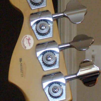 Fender 50th Anniversary American Deluxe Precision Bass Guitar & Case. image 11